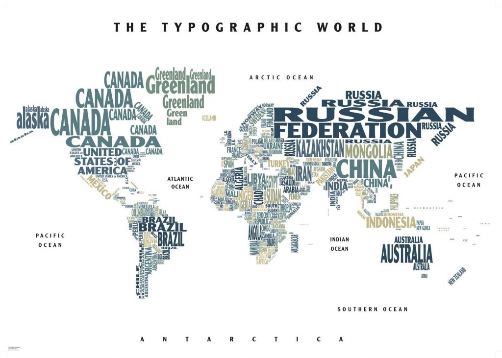 Typographic Map