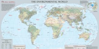 World Environment map