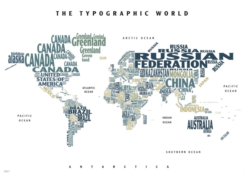 Graphic World Map