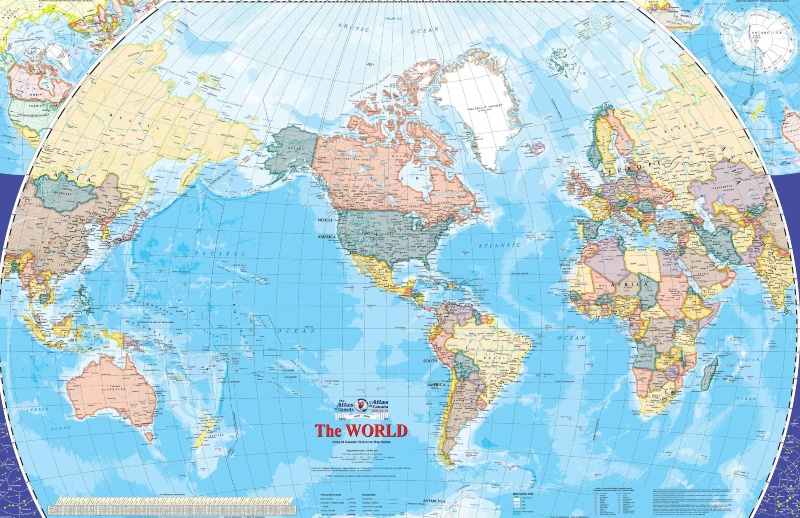 World Wall Map