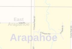 Arapahoe County ZIP Code Map