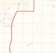 Auburn ZIP Code Map