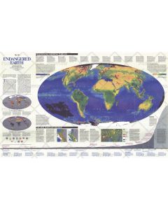 Endangered Earth Published 1988 Map