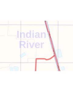 Indian River County ZIP Code Map