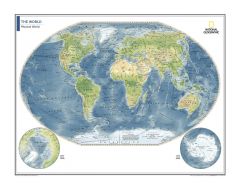 Physical World Map Atlas Of The World 10Th Edition