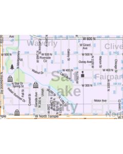 Salt Lake City, UT Map