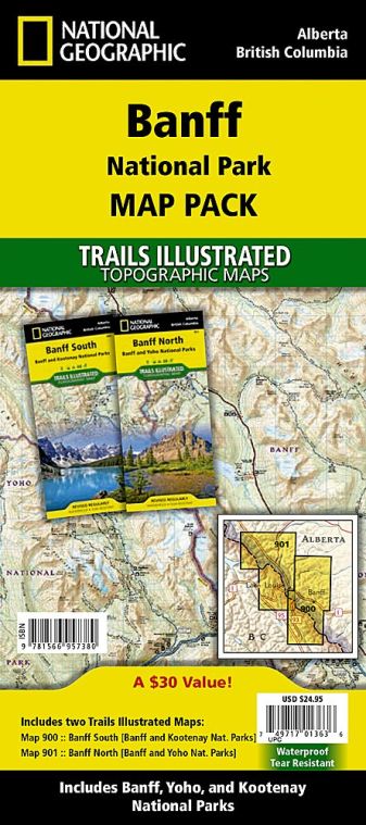 Banff National Park [Map Pack Bundle]