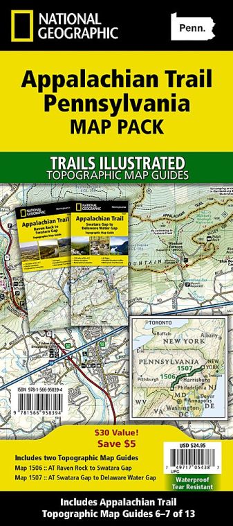 Appalachian Trail: Pennsylvania [Map Pack Bundle]
