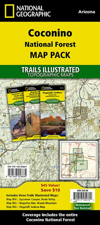 Coconino National Forest [Map Pack Bundle]