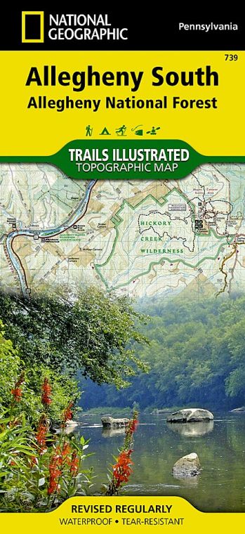 Allegheny South Map [Allegheny National Forest]