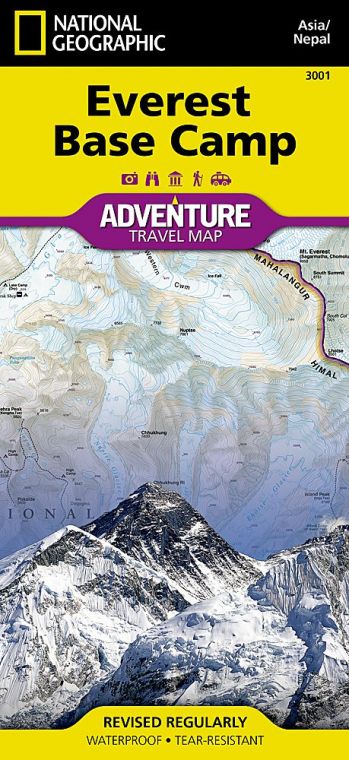 Everest Base Camp Map [Nepal]