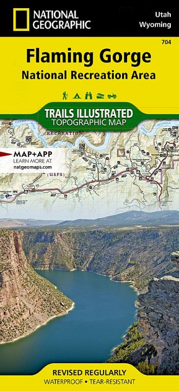 Flaming Gorge National Recreation Area Map