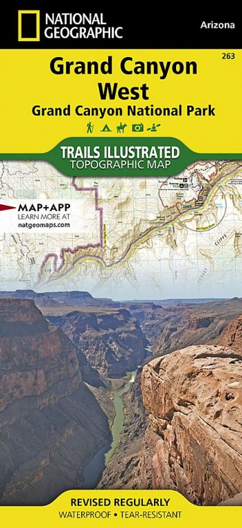 Grand Canyon West Map [Grand Canyon National Park]
