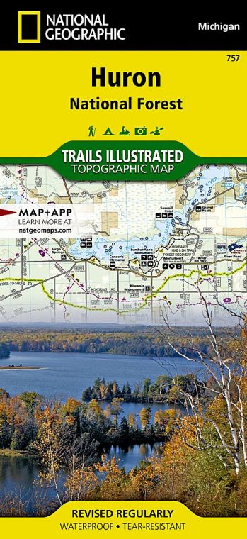 Huron National Forest Map