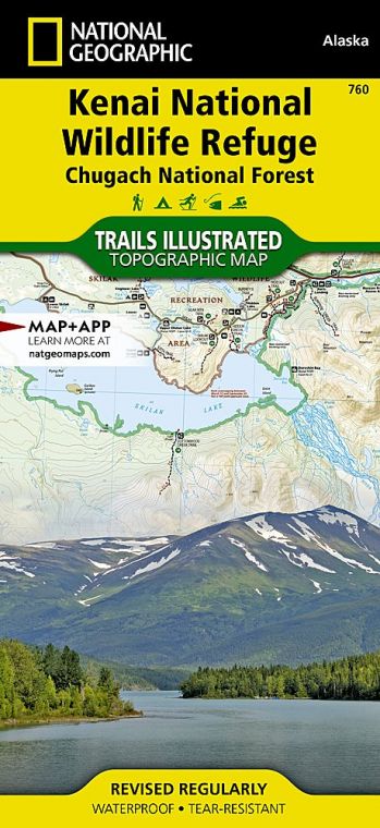 Kenai National Wildlife Refuge Map [Chugach National Forest]