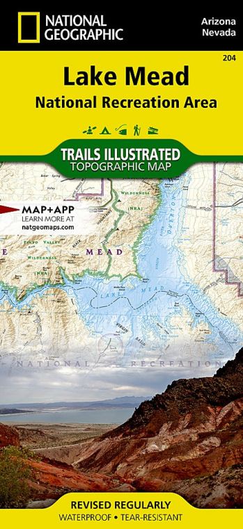 Lake Mead National Recreation Area Map