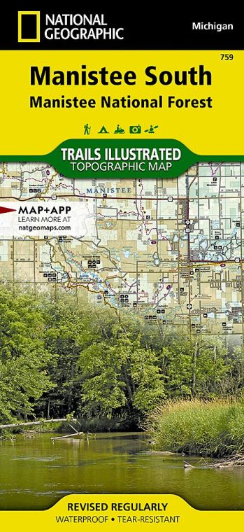 Manistee South Map [Manistee National Forest]