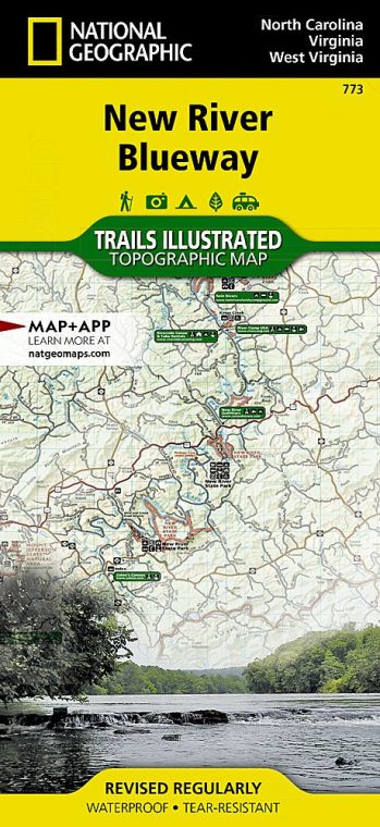 New River Blueway Map
