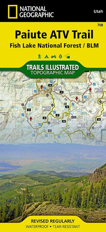 Paiute ATV Trail Map [Fish Lake National Forest