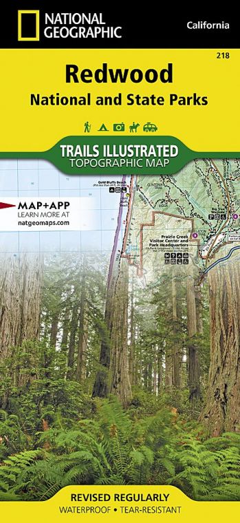 Redwood National and State Parks Map