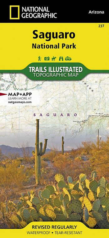 Saguaro National Park Map