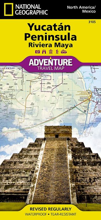 Yucatan Peninsula: Riviera Maya Map [Mexico]