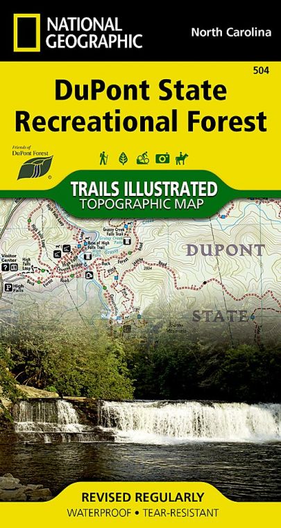 DuPont State Recreational Forest Map