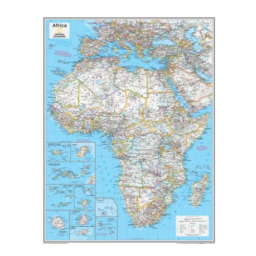 Africa Political Atlas Of The World 10Th Edition Map