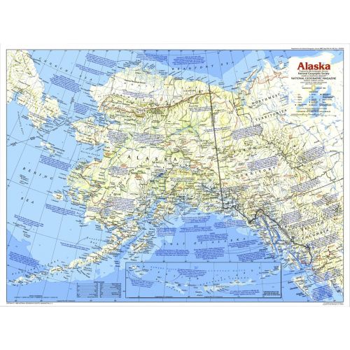 Alaska Published 1984 Map