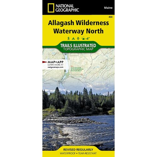 Allagash Wilderness Waterway North Map