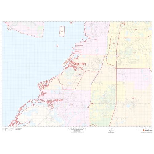Apollo Beach ZIP Code Map
