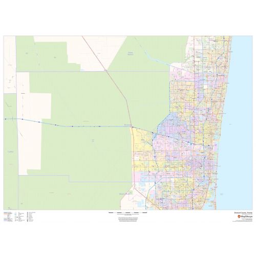 Broward County Florida Map