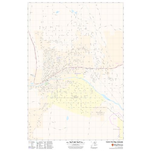 Canon City Map