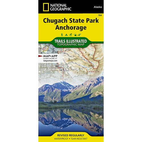 Chugach State Park, Anchorage Map