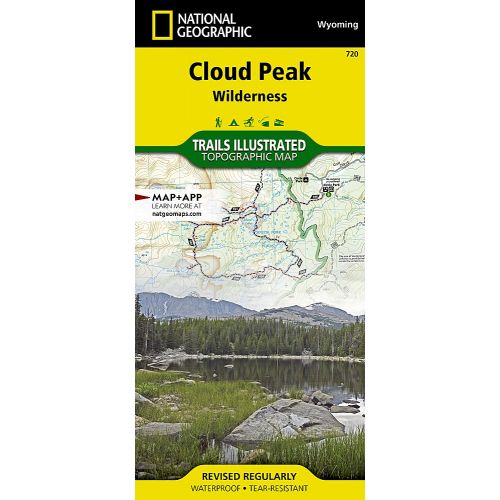 Cloud Peak Wilderness Map