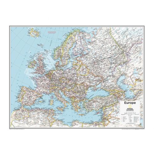 Europe Political Atlas Of The World 10Th Edition Map