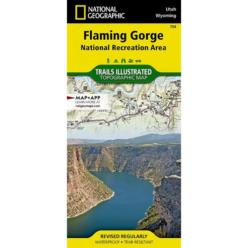Flaming Gorge National Recreation Area Map