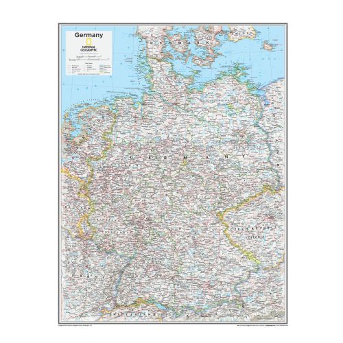 Germany Atlas Of The World 10Th Edition Map