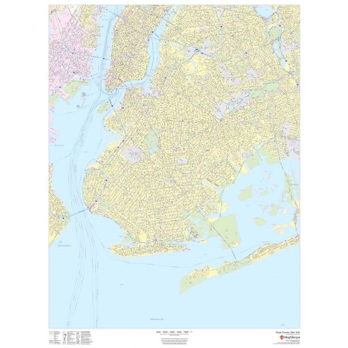 Kings County New York Map