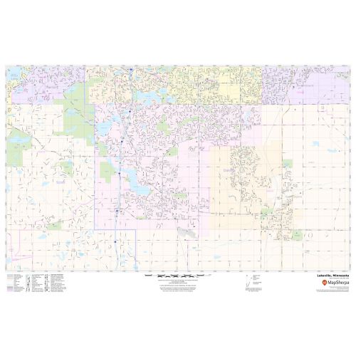 Lakeville, MN Map