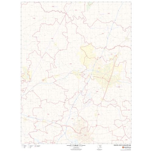 Nashville ZIP Code Map