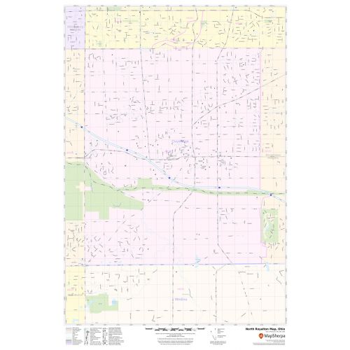 North Royalton OH, Map