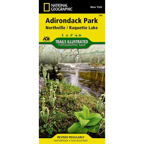 Northville, Raquette Lake: Adirondack Park Map