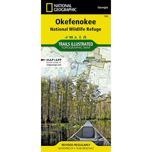 Okefenokee National Wildlife Refuge Map