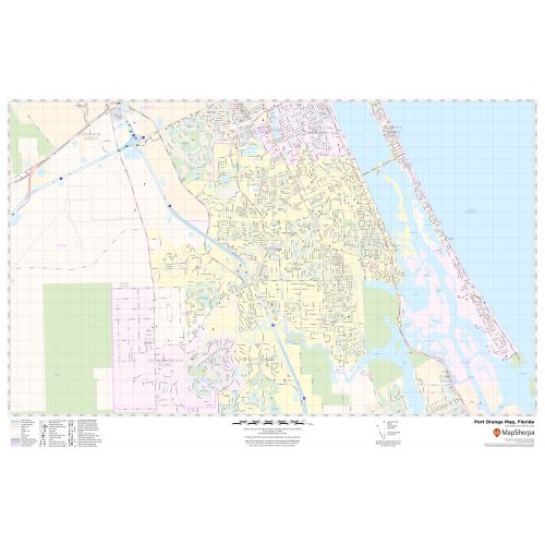Port Orange Map