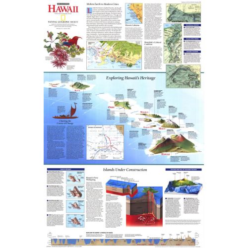 Rediscovering Hawaii Published 1995 Map
