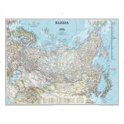 Russia Classic Map