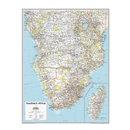 Southern Africa Atlas Of The World 10Th Edition Map