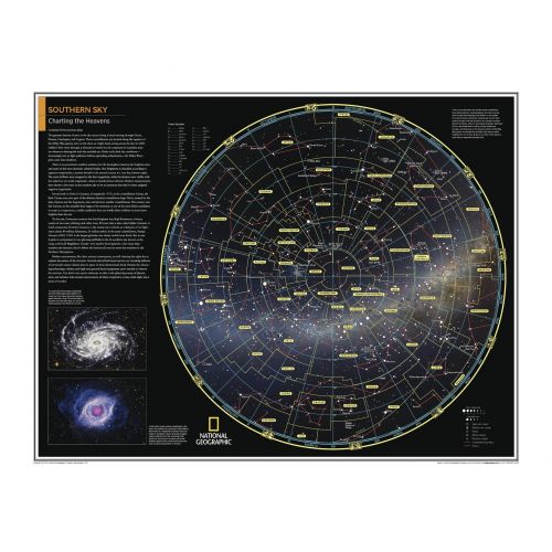 Southern Sky Charting The Heavens Atlas Of The World 10Th Edition Map