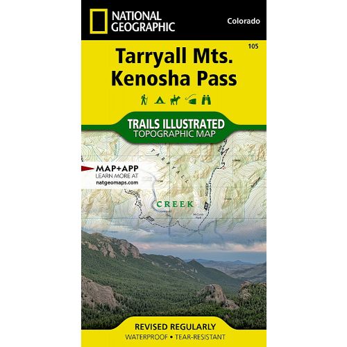 Tarryall Mountains, Kenosha Pass Map